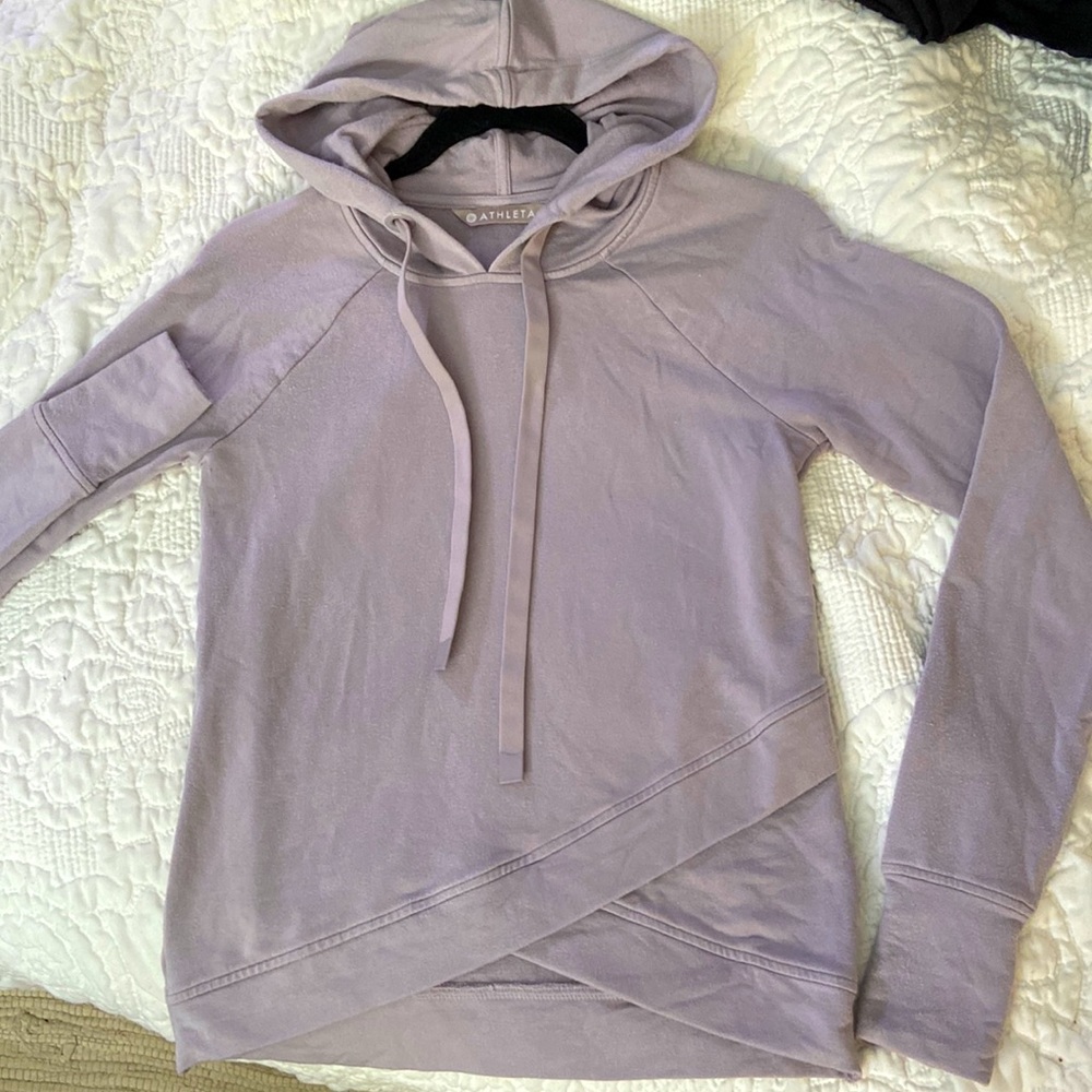 Purple womens athleta hoodie.  Size xs